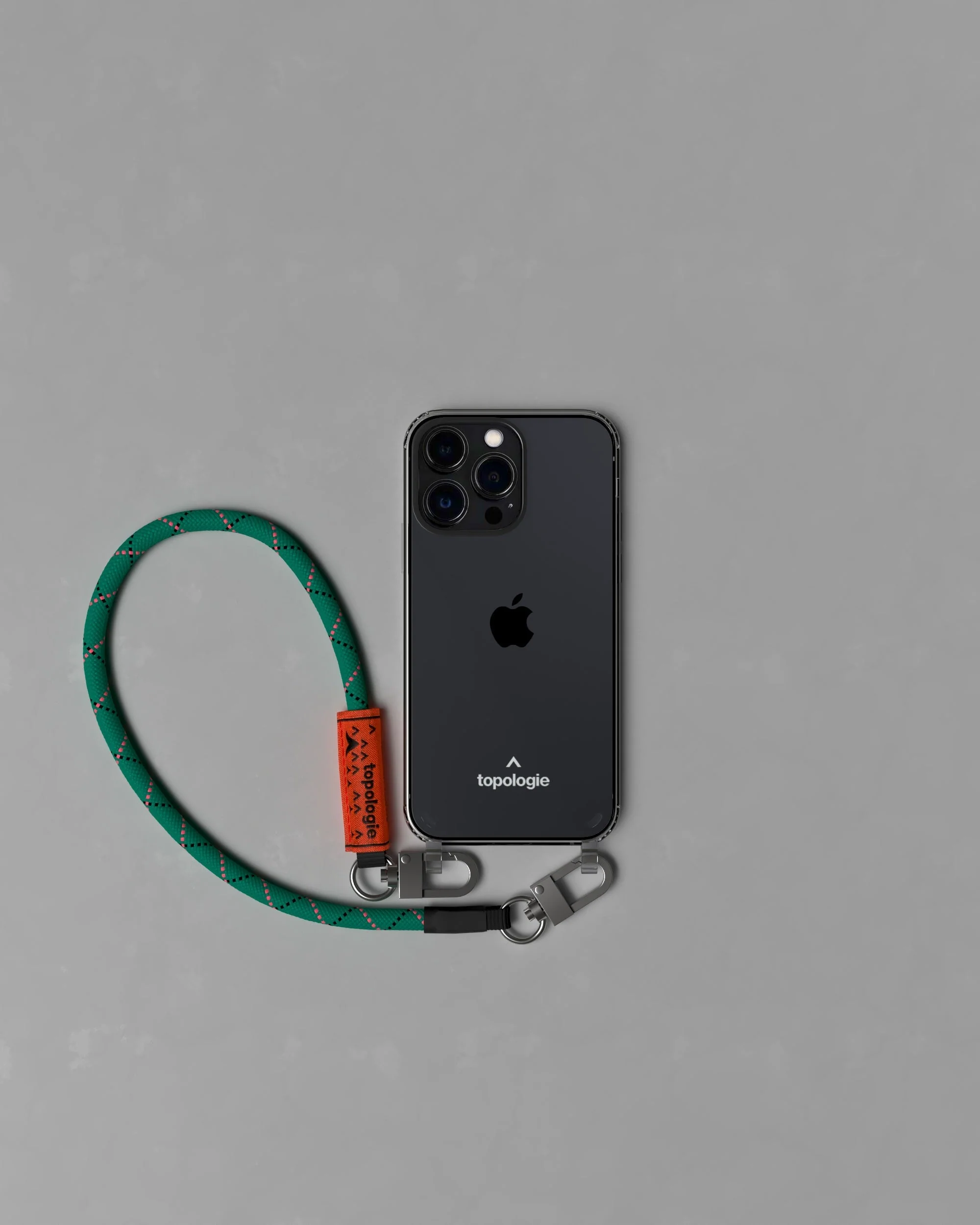 1082-verdon-phone-case-clear-8-0mm-wrist-strap-emerald-fuschia-1.webp Verdon Phone Case / Clear / 8.0mm Wrist Strap / Emerald Fuschia