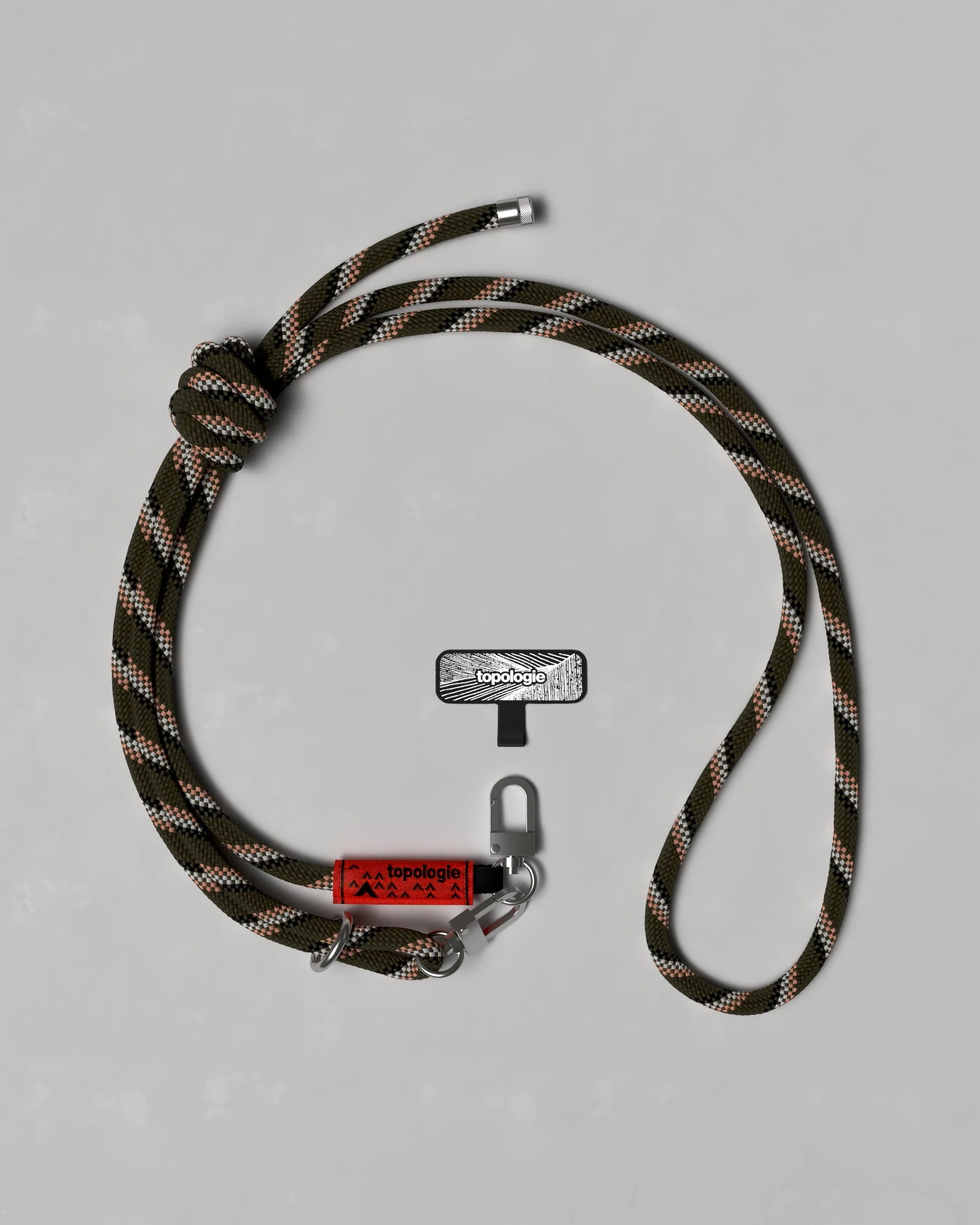 Phone Strap Adapter / 8.0mm Rope / Army Green