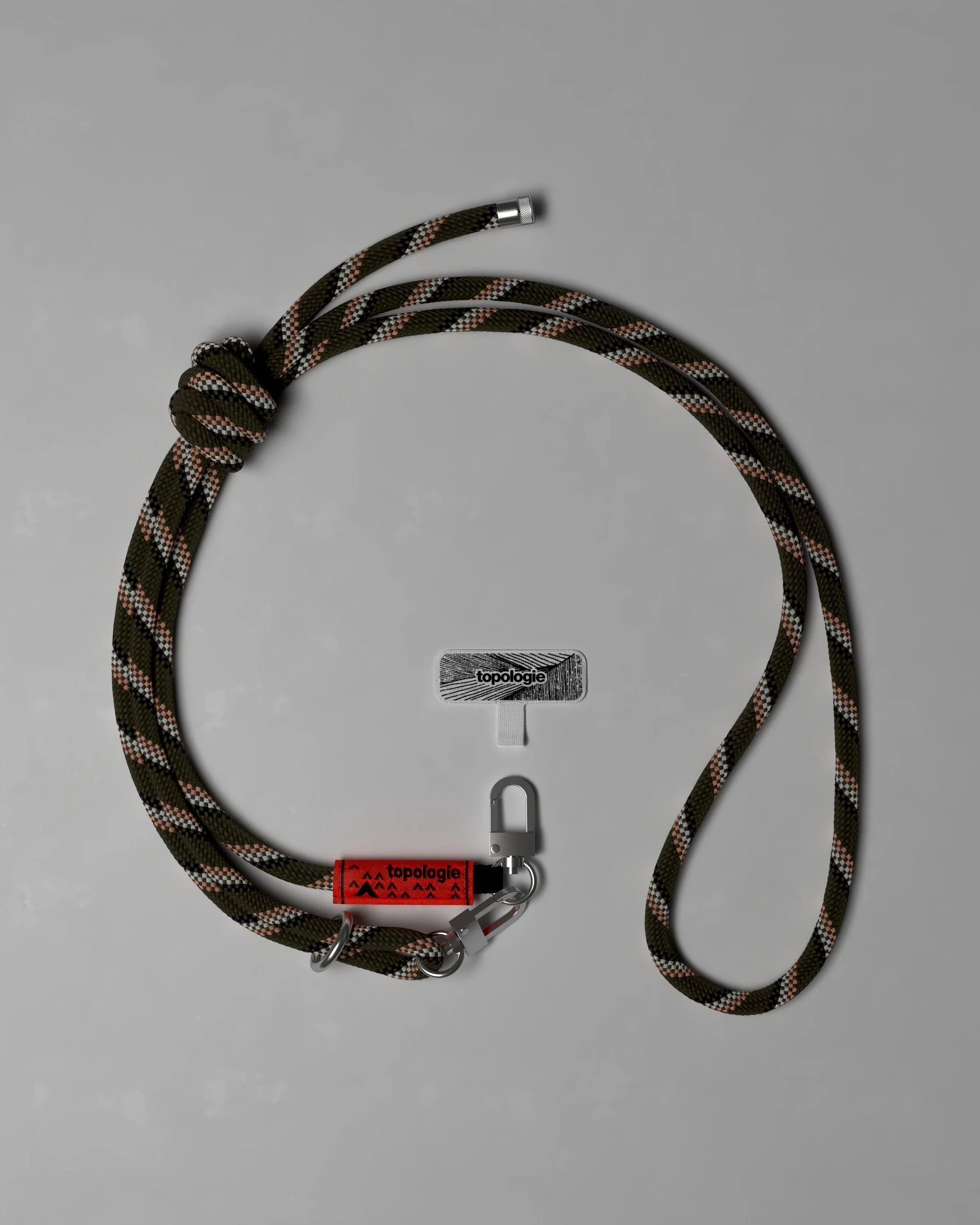 Phone Strap Adapter / 8.0mm Rope / Army Green