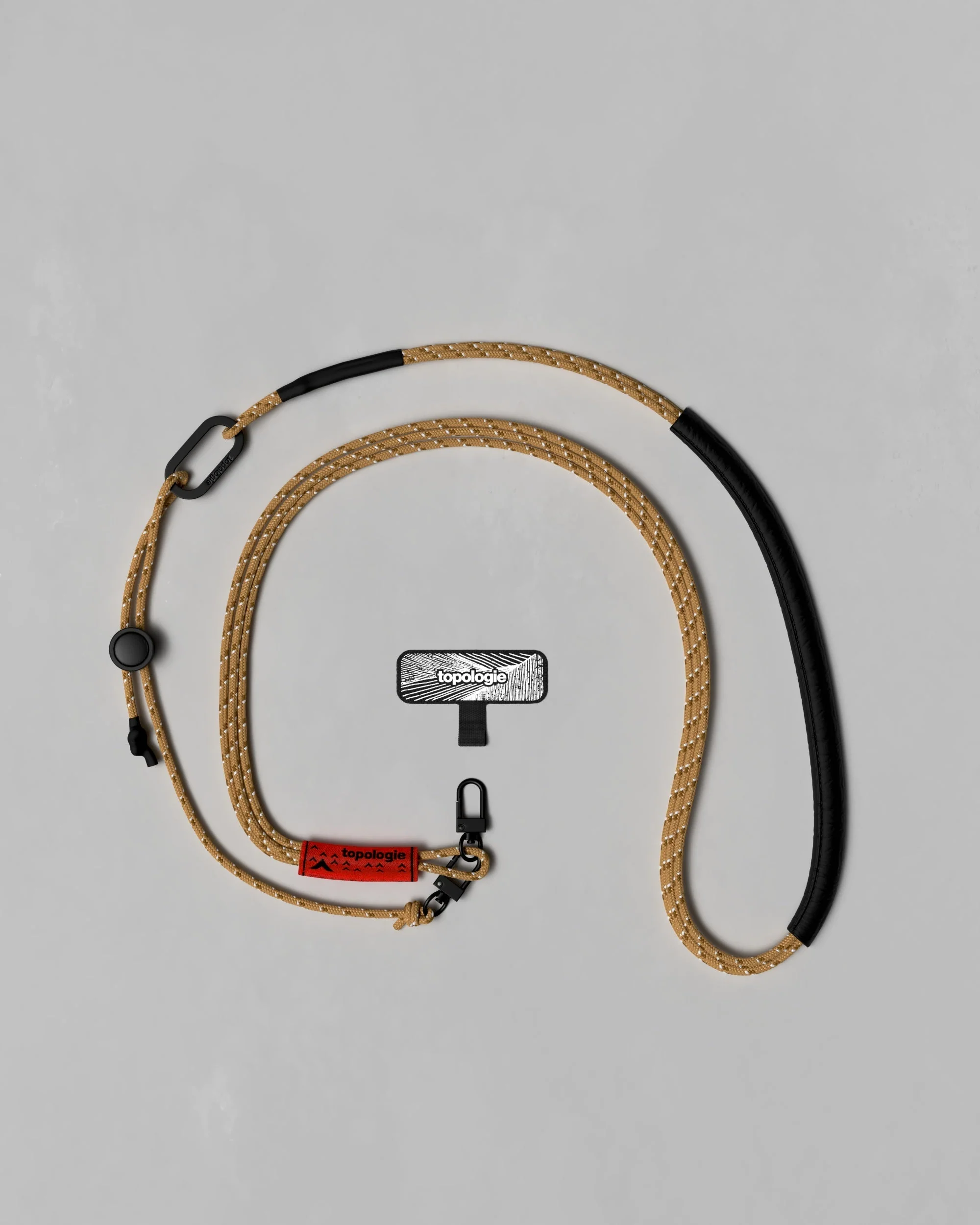 Phone Strap Adapter / 3.0mm Tricord / Khaki Patterned