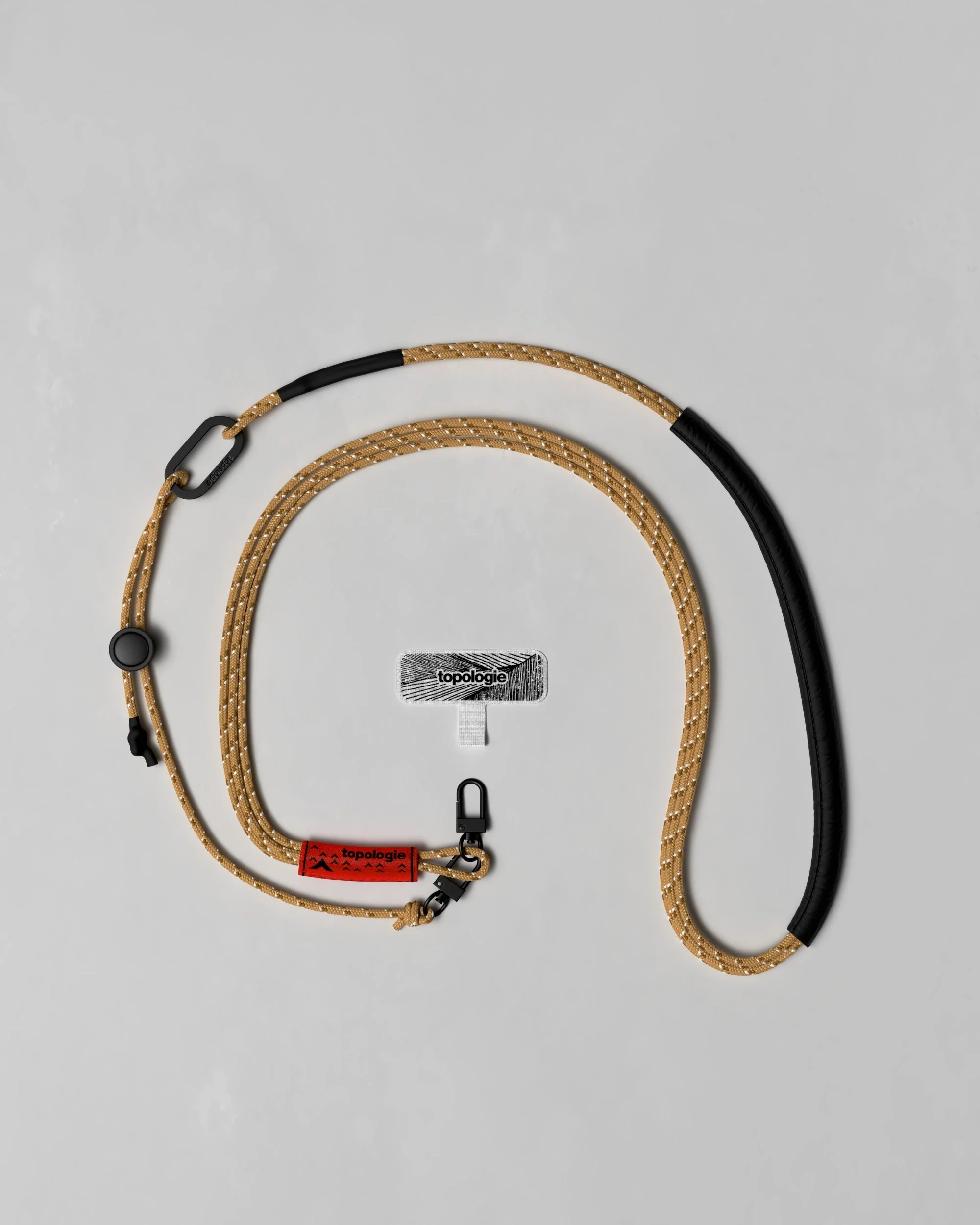 Phone Strap Adapter / 3.0mm Tricord / Khaki Patterned