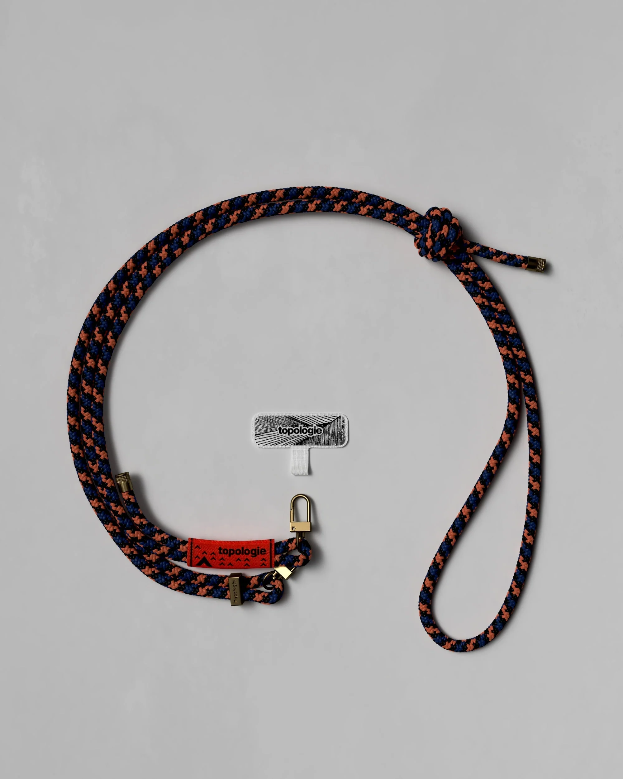 1147-phone-strap-adapter-6-0mm-rope-navy-orange-2.webp Phone Strap Adapter / 6.0mm Rope / Navy Orange