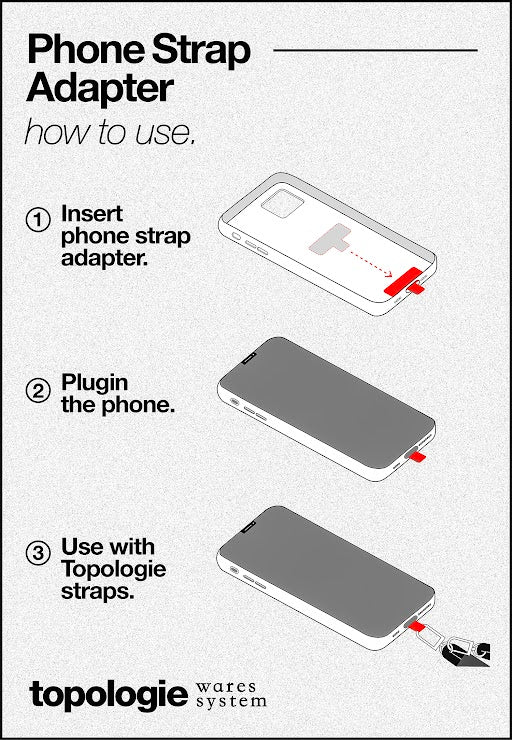 1148-phone-strap-adapter-6-0mm-rope-slate-reflective-5.jpg Phone Strap Adapter / 6.0mm Rope / Slate Reflective