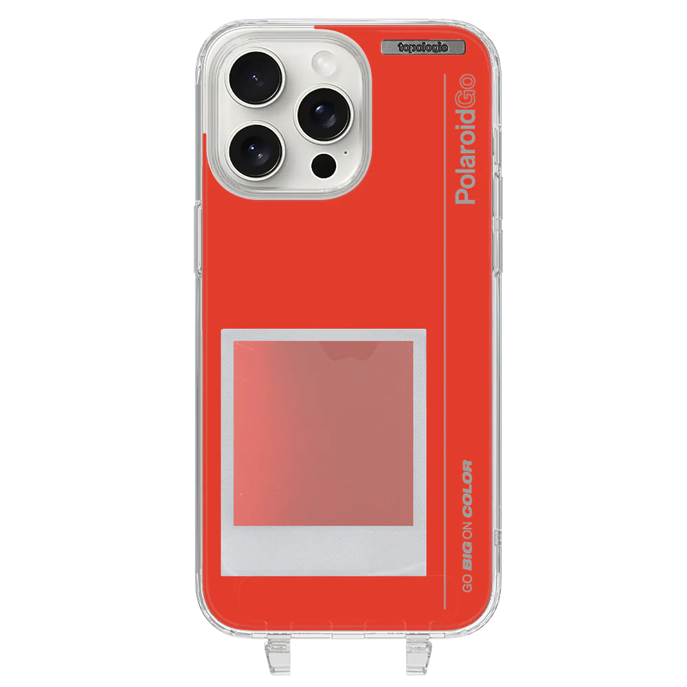 Polaroid x Topologie Bump Phone Case / Clear / Filter Chili