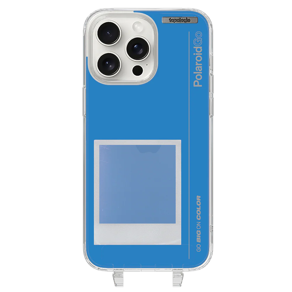Polaroid x Topologie Bump Phone Case / Clear / Filter Azure